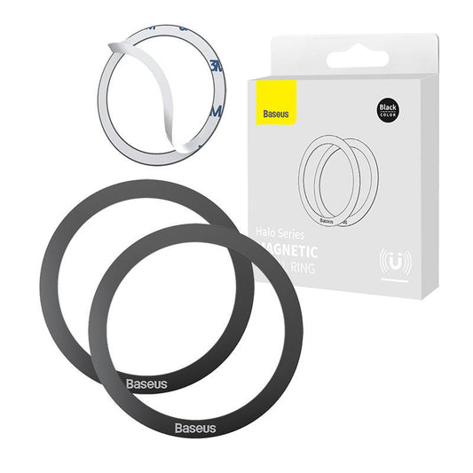 Baseus Halo Magnetic Ring for phones, , MagSafe (black)_0