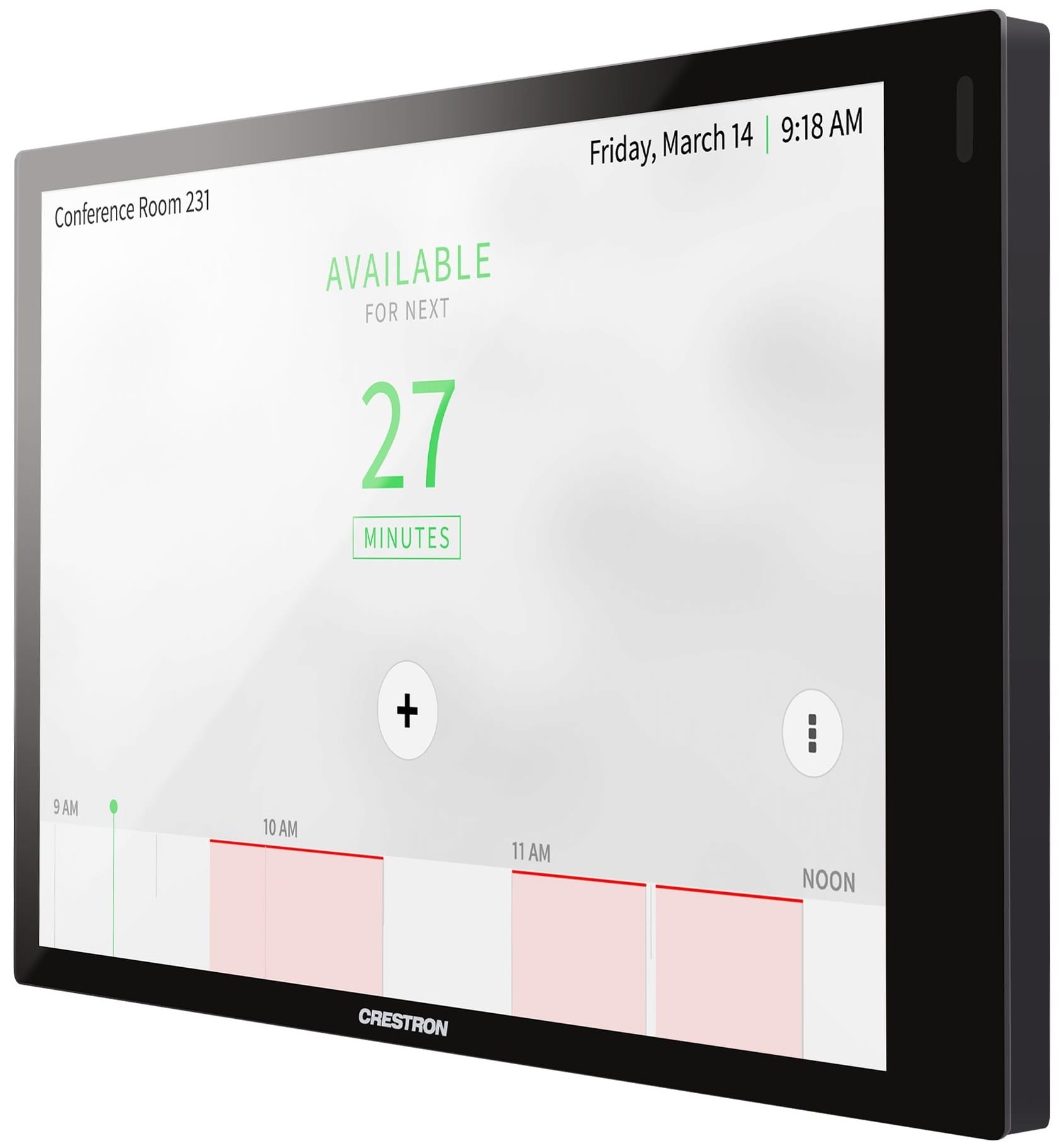 CRESTRON 7 IN. WALL MOUNT TOUCH SCREEN, BLACK SMOOTH (TSW-770-B-S) 6510813_0