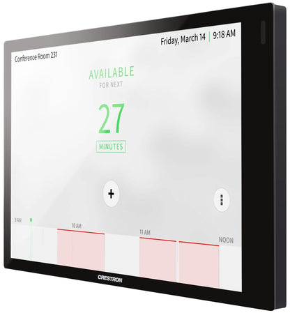 CRESTRON 7 IN. WALL MOUNT TOUCH SCREEN, BLACK SMOOTH (TSW-770-B-S) 6510813_0