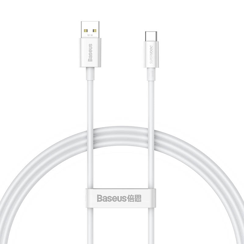 Baseus Superior Series Cable USB to USB-C, 65W, PD, 1m (white)_0