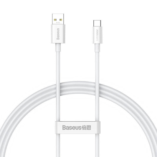 Baseus Superior Series Cable USB to USB-C, 65W, PD, 1m (white)_0