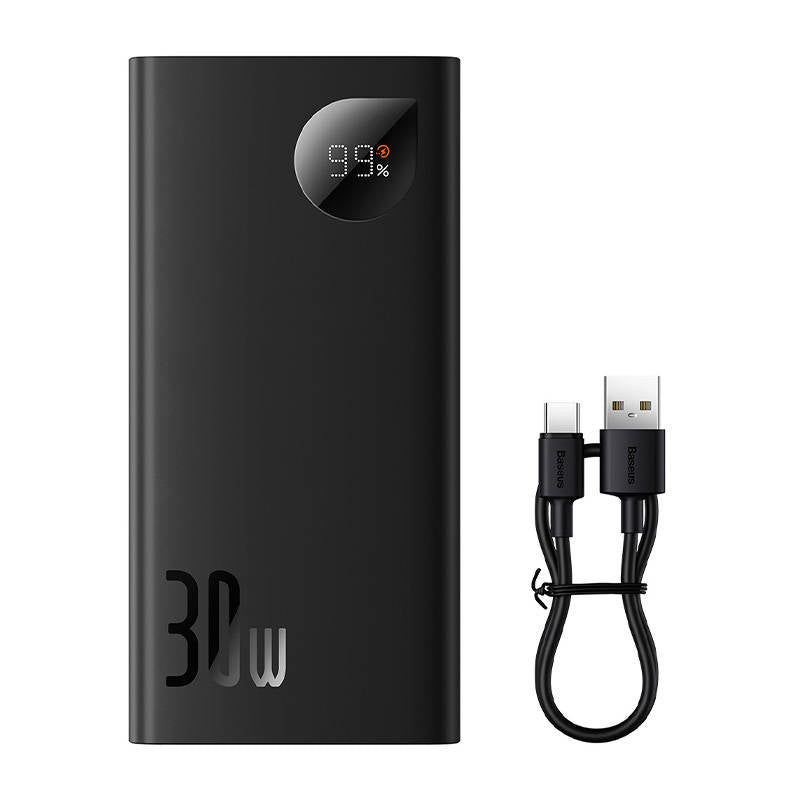 Powerbank Baseus Adaman2 10000mAh, 2xUSB, USB-C, 30W (black)_6