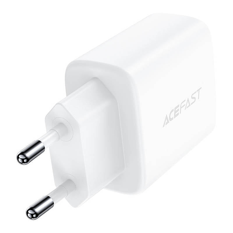 Acefast wall charger USB Type C / USB 20W, PPS, PD, QC 3.0, AFC, FCP white (A25 white)_1