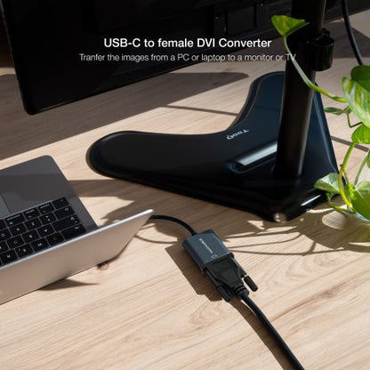 Cable Conversor Nanocable 10.16.4103-G/ USB Tipo-C Macho - DVI-D (24+1) Hembra/ 15cm/ Gris_4