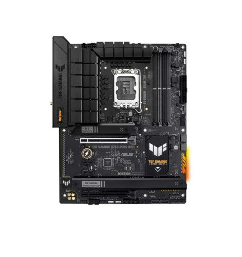 PLACA ASUS TUF GAMING B760-PLUS WIFI,INTEL,1700,B760,4DDR5,128GB,HDMI+DP,4SATA+3M.2,4USB 3.2+1USB-C,2.5GB+WIFI6E+BT5.2,ATX_0