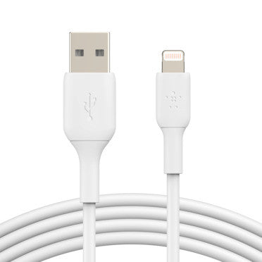 Belkin Lightning Lade/Sync Cable 3m, PVC, white, mfi certified_0