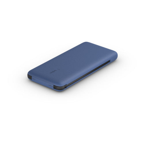 POWERBANK 10K 23W PD USB-C IN/OUT E LIGHTNING OUT CAVI INCLUSI - BLU_0