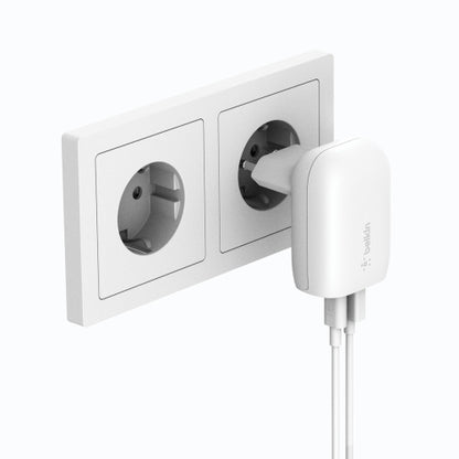 Belkin BOOST Charge 37W DualChar USB-C 25W PD + USB-A  WCB007vfWH_1