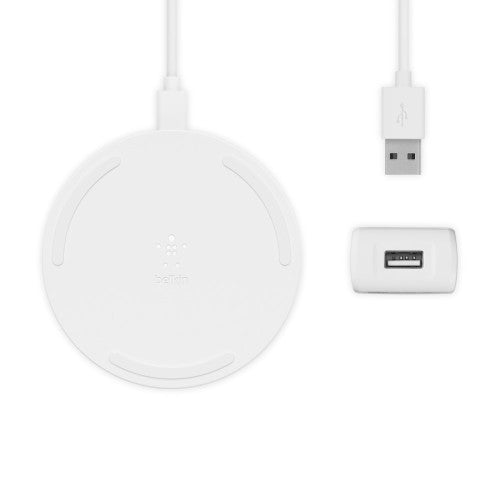 Belkin BOOST Chargeing Pad 10W Micro-USB Cab. w. Adaptor white_5