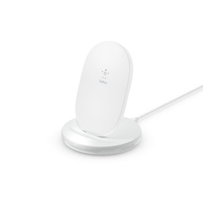 SUPPORTO DI RICARICA WIRELESS 15W CON ALIMENTATORE - BIANCO_1