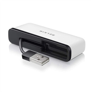 Belkin F4U021BT hub de interfaz 480 Mbit/s Negro, Blanco_0