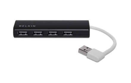 Belkin F4U042BT hub de interfaz 480 Mbit/s Negro_0