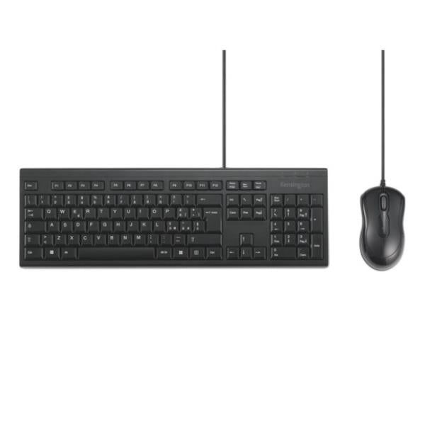 Set Tastiera e Mouse Kensington / Preto / KM100 EQ_0