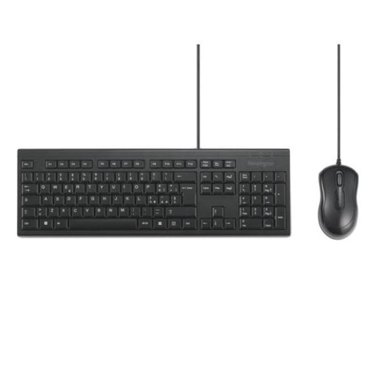 Set Tastiera e Mouse Kensington / Preto / KM100 EQ_0