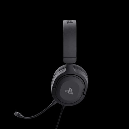 GXT 498 FORTA CUFFIE GAMING CERTIFICATE PLAYSTATION? - 85% PLASTICA RICICLATA - NERO_5