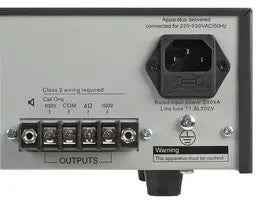 BOSCH PLE-1ME060-EU AMPLIFICADOR MEZCLADOR DE 60Â W CON 4 MICRÃ“FONOS Y ENTRADA DE MÃšSICA AMBIENTAL._4