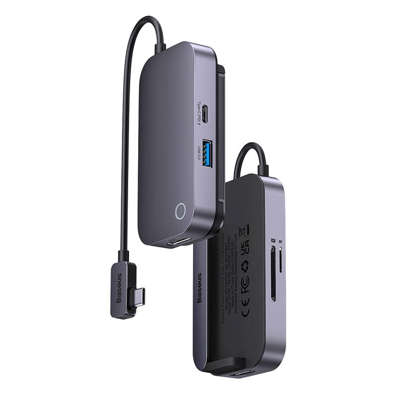 Baseus PadJoy universal 6in1 USB-C USB-C HUB for tablet / smartphone - dark gray_3