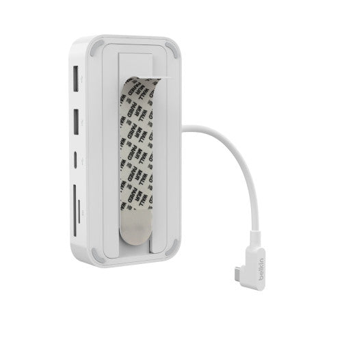 Belkin CONNECT USB-C 6-in-1 Multiport-Hub+ Holder INC011btWH_5