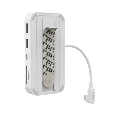 Belkin CONNECT USB-C 6-in-1 Multiport-Hub+ Holder INC011btWH_5