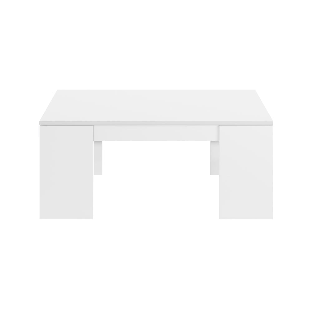Mesa de centro elevÃ¡vel, branco brilhante_0