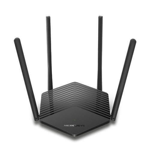 Mercusys MR60X router inalámbrico Gigabit Ethernet Doble banda (2,4 GHz / 5 GHz) Negro_0