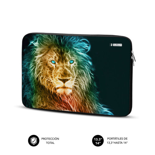 SUBBLIM SUBLS-SKIN103 maletines para portátil 35,6 cm (14") Multicolor_1