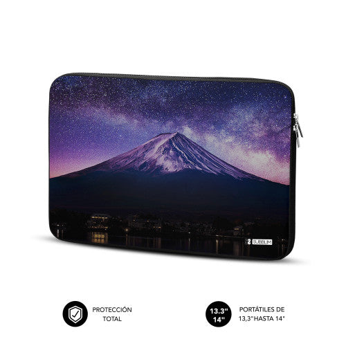 SUBBLIM SUBLS-SKIN100 maletines para portátil 35,6 cm (14") Multicolor_1