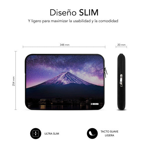SUBBLIM SUBLS-SKIN100 maletines para portátil 35,6 cm (14") Multicolor_3