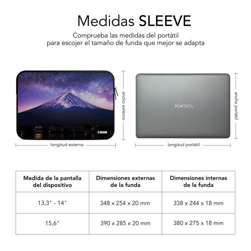 SUBBLIM SUBLS-SKIN100 maletines para portátil 35,6 cm (14") Multicolor_4