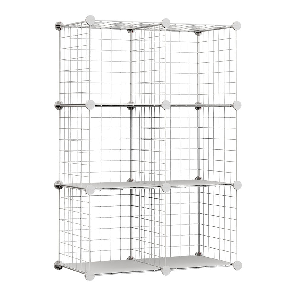 Estante modular de metal titan c6 branca_0