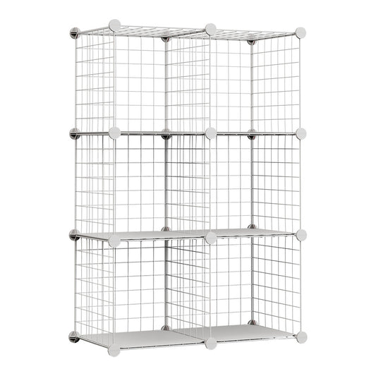 Estante modular de metal titan c6 branca_0