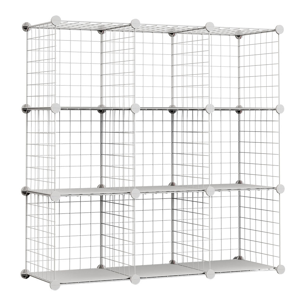 Estante modular de metal titan c9 branca_0