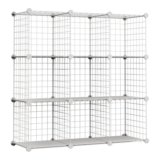 Estante modular de metal titan c9 branca_0