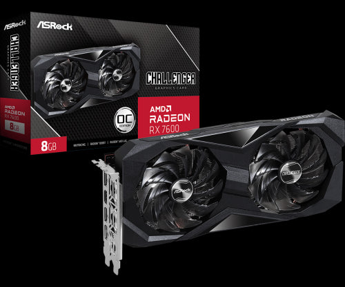 Asrock Challenger 90-GA41ZZ-00UANF tarjeta grÃ¡fica AMD Radeon RX 7600 8 GB GDDR6_0
