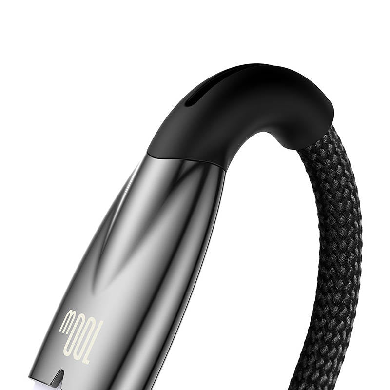 Baseus Glimmer Series Fast Charging Cable USB-A - USB-C 100W 480Mbps 2m black_9