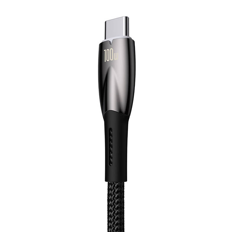 Baseus Glimmer Series Fast Charging Cable USB-A - USB-C 100W 480Mbps 2m black_7