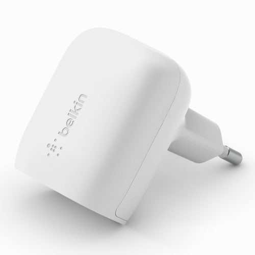 CARICABATTERIE DA PARETE CON PPS PORTA USB-C PD 20W - BIANCO_0