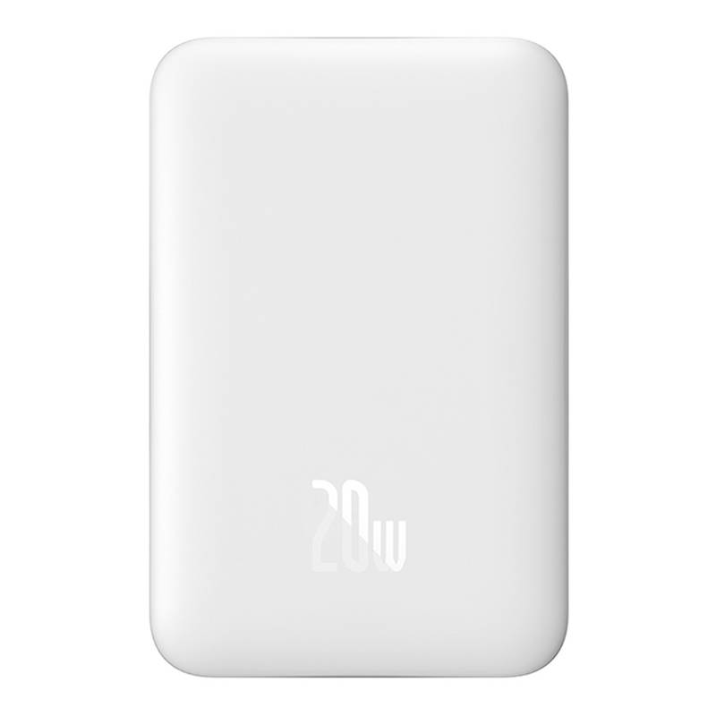 Powerbank Baseus Magnetic, 10000mAh, USB-C 20W, MagSafe (white)_18