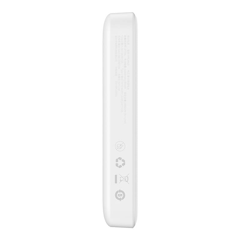 Powerbank Baseus Magnetic, 10000mAh, USB-C 20W, MagSafe (white)_4