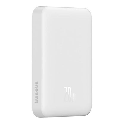 Powerbank Baseus Magnetic, 10000mAh, USB-C 20W, MagSafe (white)_16