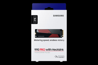 Disco SSD Samsung 990 PRO 2TB/ M.2 2280 PCIe 4.0/ con Disipador de Calor/ Compatible con PS5 y PC/ Full Capacity_9