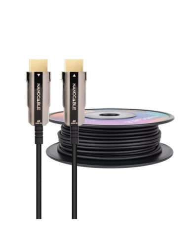 Cable HDMI 2.0 AOC 4K Nanocable 10.15.2099/ HDMI Macho - HDMI Macho/ 100m/ Negro_0