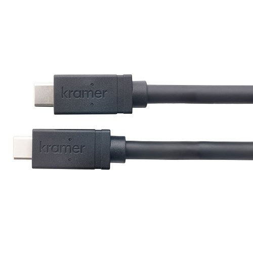 KRAMER INSTALLER SOLUTIONS USB-C FULL FEATURED CABLE, USB 3.2, PASSIVE, 6 FEET - C-U32/FF-6 (96-0235106)_0