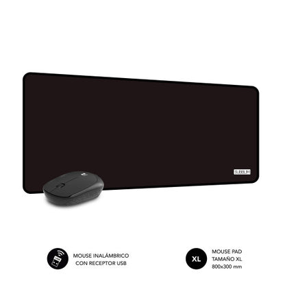 SUBBLIM SUBMP-03HP001 alfombrilla para ratón Negro_3