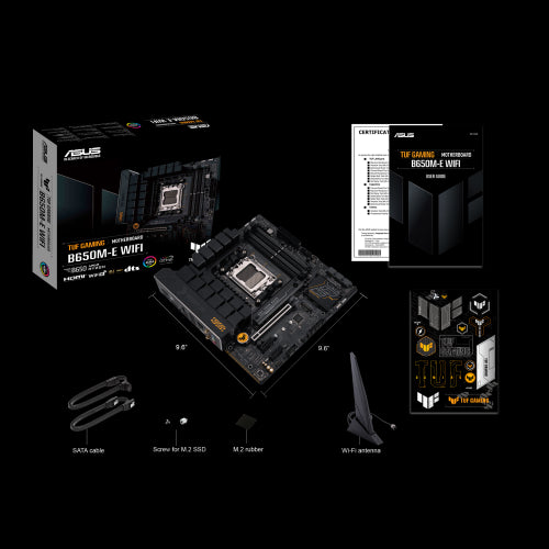 ASUS TUF GAMING B650M-E WIFI AMD B650 Zócalo AM5 micro ATX_5