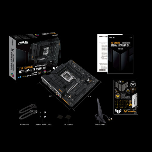 ASUS TUF GAMING B760M-BTF WIFI D4 Intel B760 LGA 1700 micro ATX_12