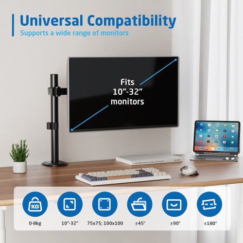 EWENT SOPORTE DE MESA PARA MONITOR  HASTA 34â€ CARGA MÃXIMA 9KG._2