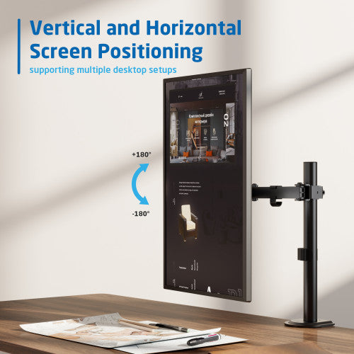 EWENT SOPORTE DE MESA PARA MONITOR  HASTA 34â€ CARGA MÃXIMA 9KG._4