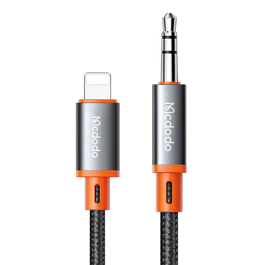 Cable Mcdodo CA-0890 Lightning to 3.5mm AUX mini jack, 1.8m (black)_0