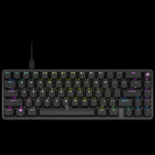 Corsair CH-91A401A-ES teclado USB QWERTZ EspaÃ±ol Negro_0